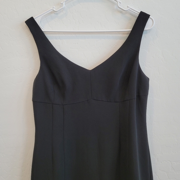 S.L. Fashions Black Sleeveless Dress Size 10 - Picture 2 of 15